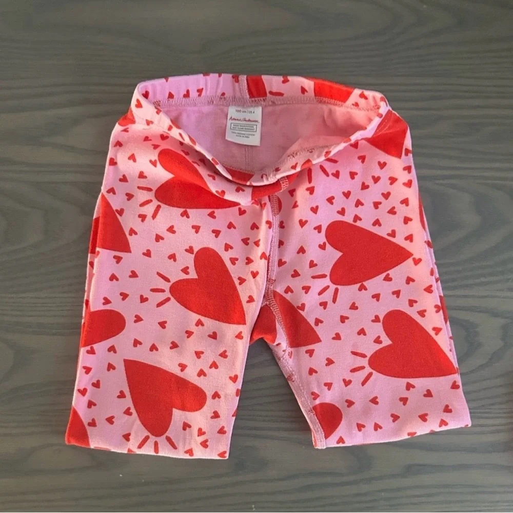HANNA ANDERSSON LONG JOHN PAJAMAS IN FULL HEARTS